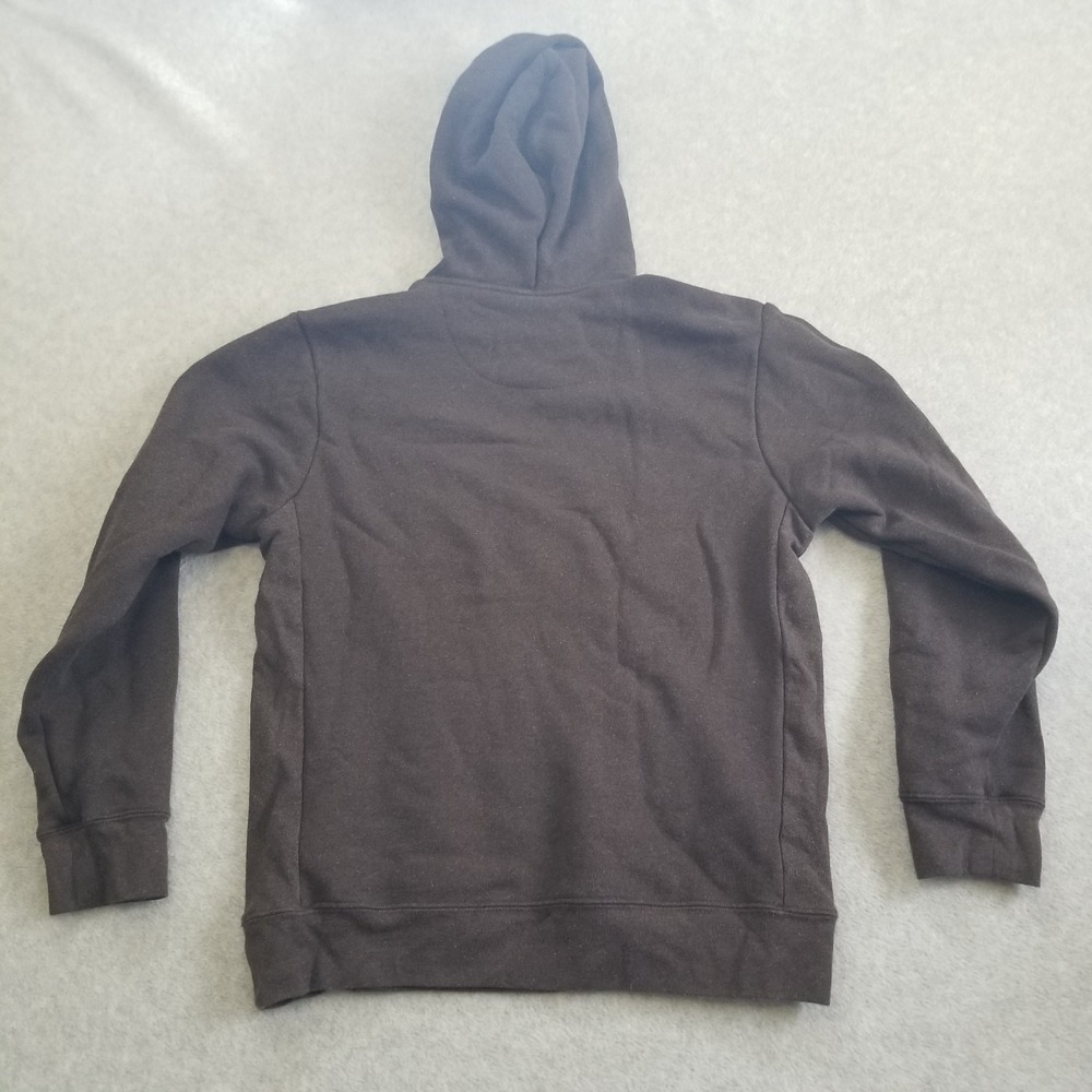 Patagonia Hoodie Mens Small Brown Uprisal Striped Fitz Roy Patch Fleece Outdoor - Picture 5 of 10